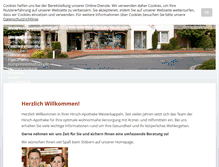 Tablet Screenshot of hirsch-service.de